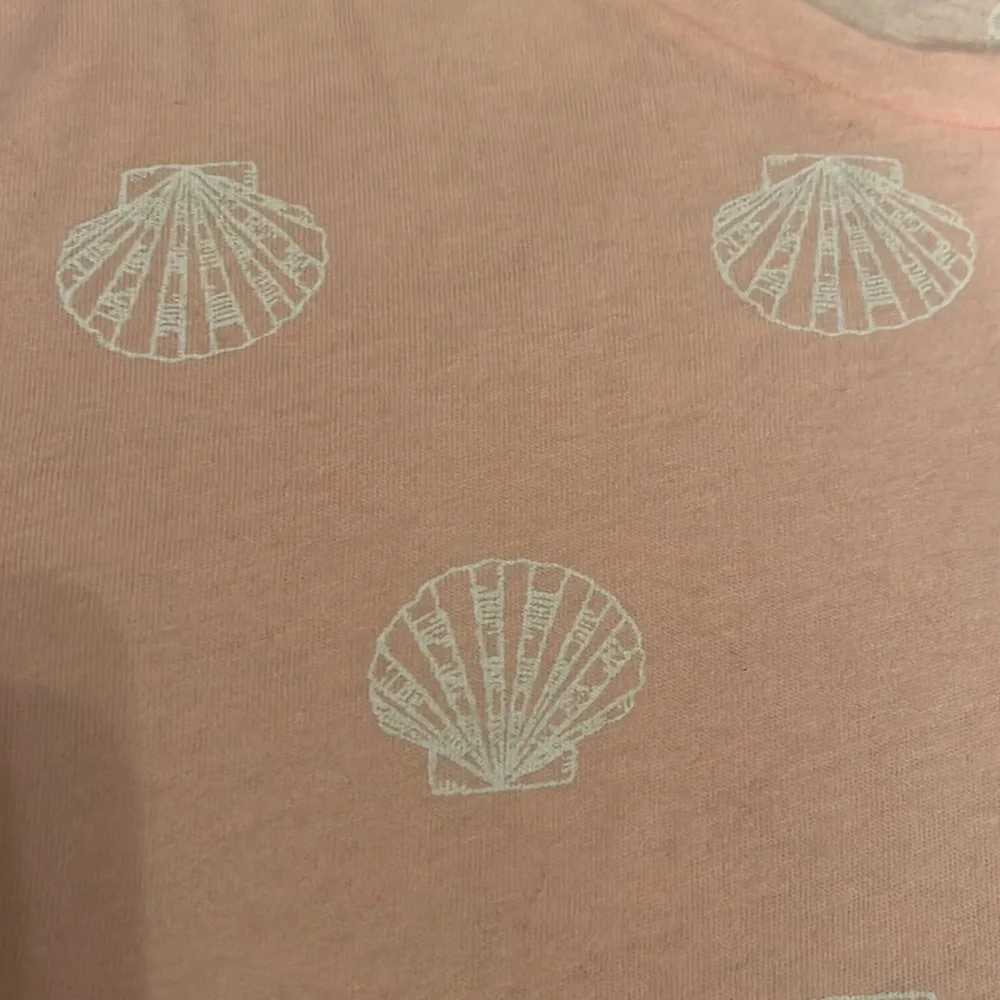 J. Crew Baby pink and white Collector Tee - Picture 2 of 4